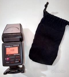 Flash Yongnuo YN468-II poco utilizzato