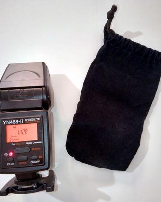 Flash Yongnuo YN468-II poco utilizzato