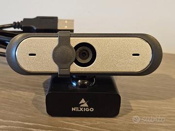 webcam 1080p 60fps HD doppio microfono