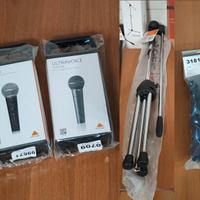 Microfoni Aste e spugnette