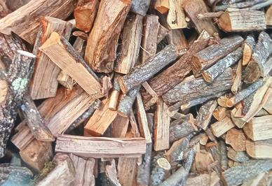 legna secca di bosco 
