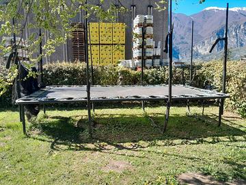 tappeto elastico da giardino