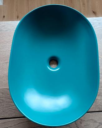 lavabo verde DEGHI con piletta click clack