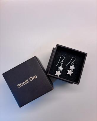 Orecchini pendenti a stelle Stroili
