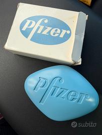 Pfizer porta carte pillola blu