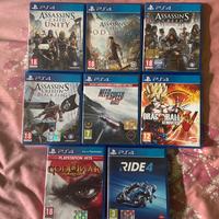 Giochi ps4 20€ a pezzo