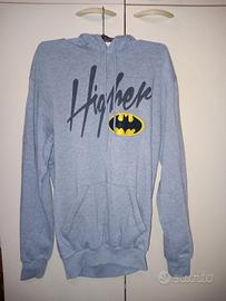 Felpa Logo Batman con cappuccio 