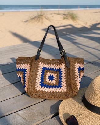 Borsa lavorara ad uncinetto