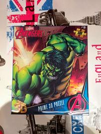 Puzzle nuovo Marvel di Hulk.