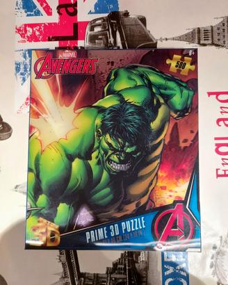 Puzzle nuovo Marvel di Hulk.