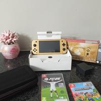 Nintendo Switch Lite Hyrule Edition ORO + FC25 + M
