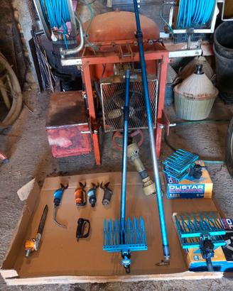 compressore 600 litri portato Campagnola