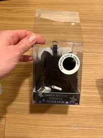Powerbank nuovo con scatola peloso con orecchiette