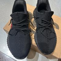 Yeezy 350V2 BlackRed 42