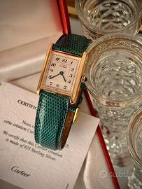 Orologio Must de Cartier Taglia 6 Uomo,con Box