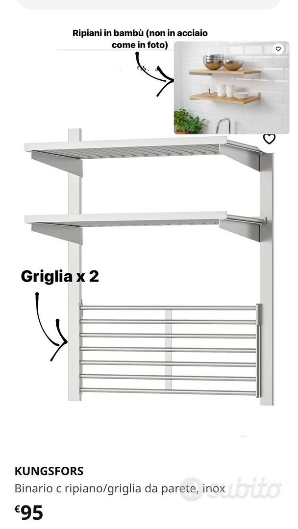 Ikea Kungsfor griglia da parete - Arredamento e Casalinghi In