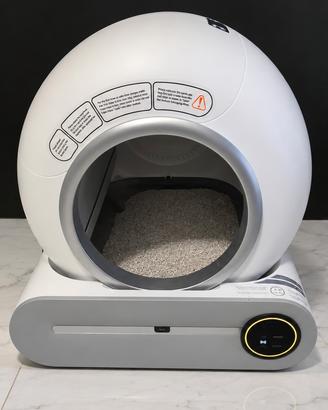 Lettiera automatica autopulente per gatti