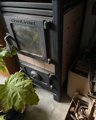 Stufa castelmonte ghisa