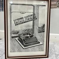 Pubblicità d’epoca incorniciato 1948