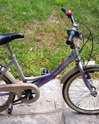bicicletta 20 pollici 6 - 9 anni con cambio 