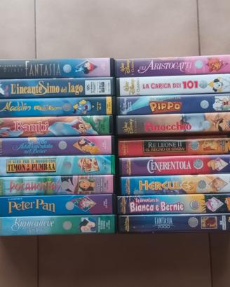 VHS DISNEY lotto 18 VHS