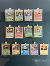 Lotto 13 carte pokemon Gym Challenge