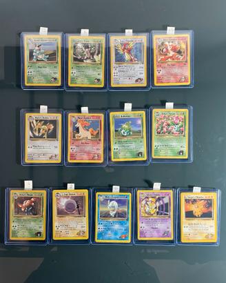 Lotto 13 carte pokemon Gym Challenge