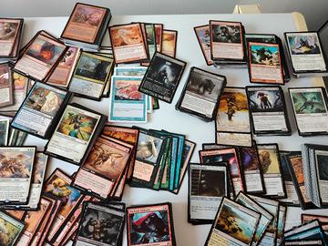 lotto 2,5 kg carte magic(common, rare, old, foil) 