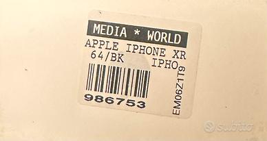 Iphone xr 64 gb black