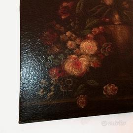 Olio su tela di pregio 