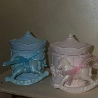 Carrillon in gesso ceramico