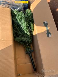 Albero di Natale 120 cm con luci 100 led