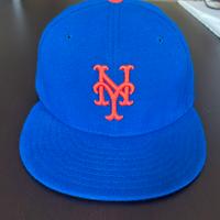 Cappello New Era 59 Fifty NY Mets Blu-Arancione