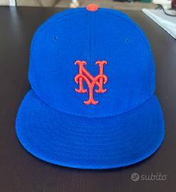 Cappello New Era 59 Fifty NY Mets Blu-Arancione