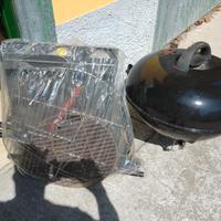 Barbecue con attrezzi