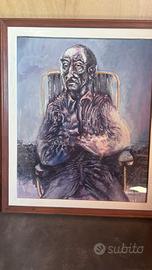 Ermanno Rossi – “Mio padre” – Tecnica mista 60×80