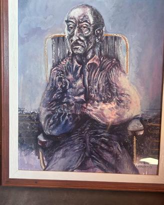 Ermanno Rossi – “Mio padre” – Tecnica mista 60×80
