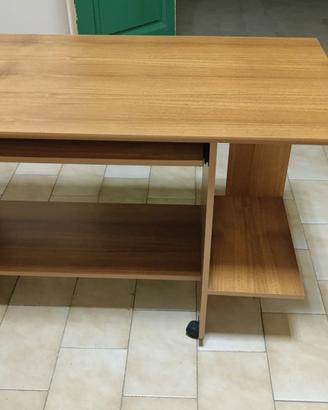 Scrivania con porta PC (2 pezzi)