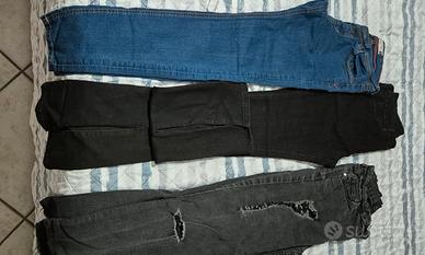 jeans, leggins  lunghi