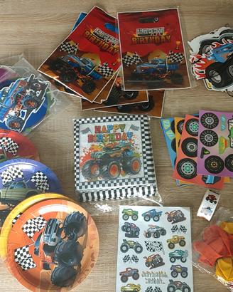 Kit compleanno Monster Truck