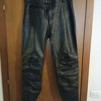 Pantaloni moto in pelle taglia 56