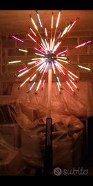 Decorazione luminosa led  fuoco artificiale per es