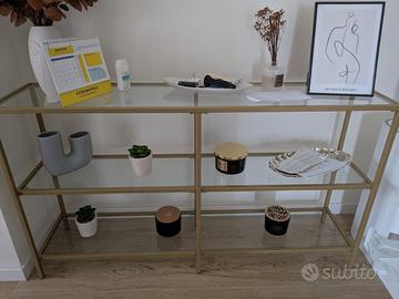 Tavolo Consolle, Consolle Ingresso a 3 Ripiani