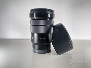 Obiettivo Sony E-mount PZ 18-105 mm F4 G OSS