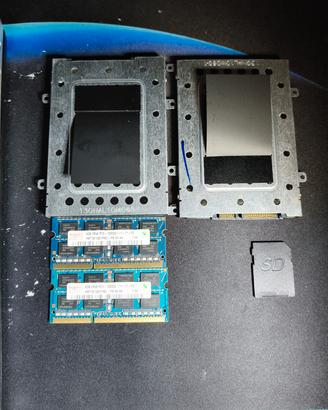 Lotto Componenti Hardware: RAM 8GB DDR3, Hard Disk
