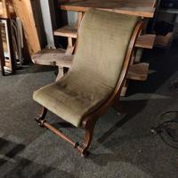 Poltroncina vintage in legno