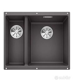 Lavello doppia vasca sottotop 60 cm BLANCO