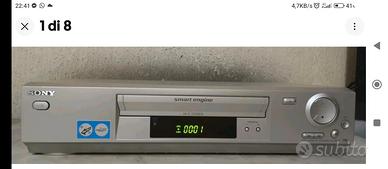 SONY SLV-SE620 VIDEOREGISTRATORE VHS 6 TESTINE 
