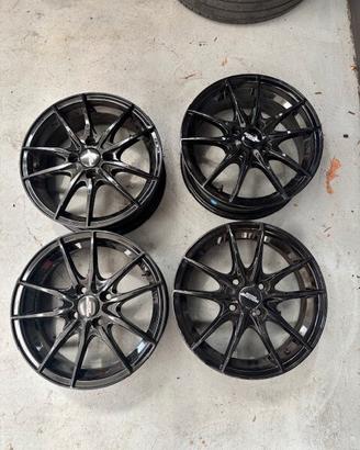 4 Cerchi Lega 15 pollici Smart Fortwo Forfour Suzu
