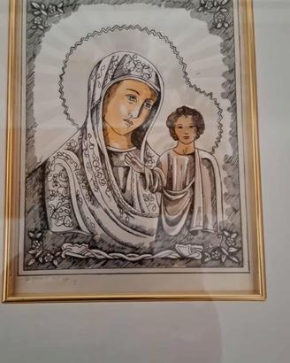 opera in argento cesellata a mano